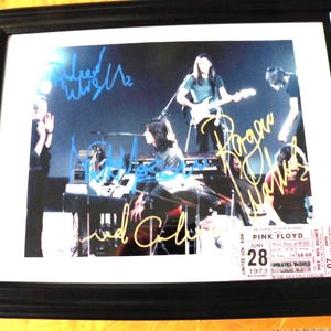 Pink floyd autograph - Etsy 日本