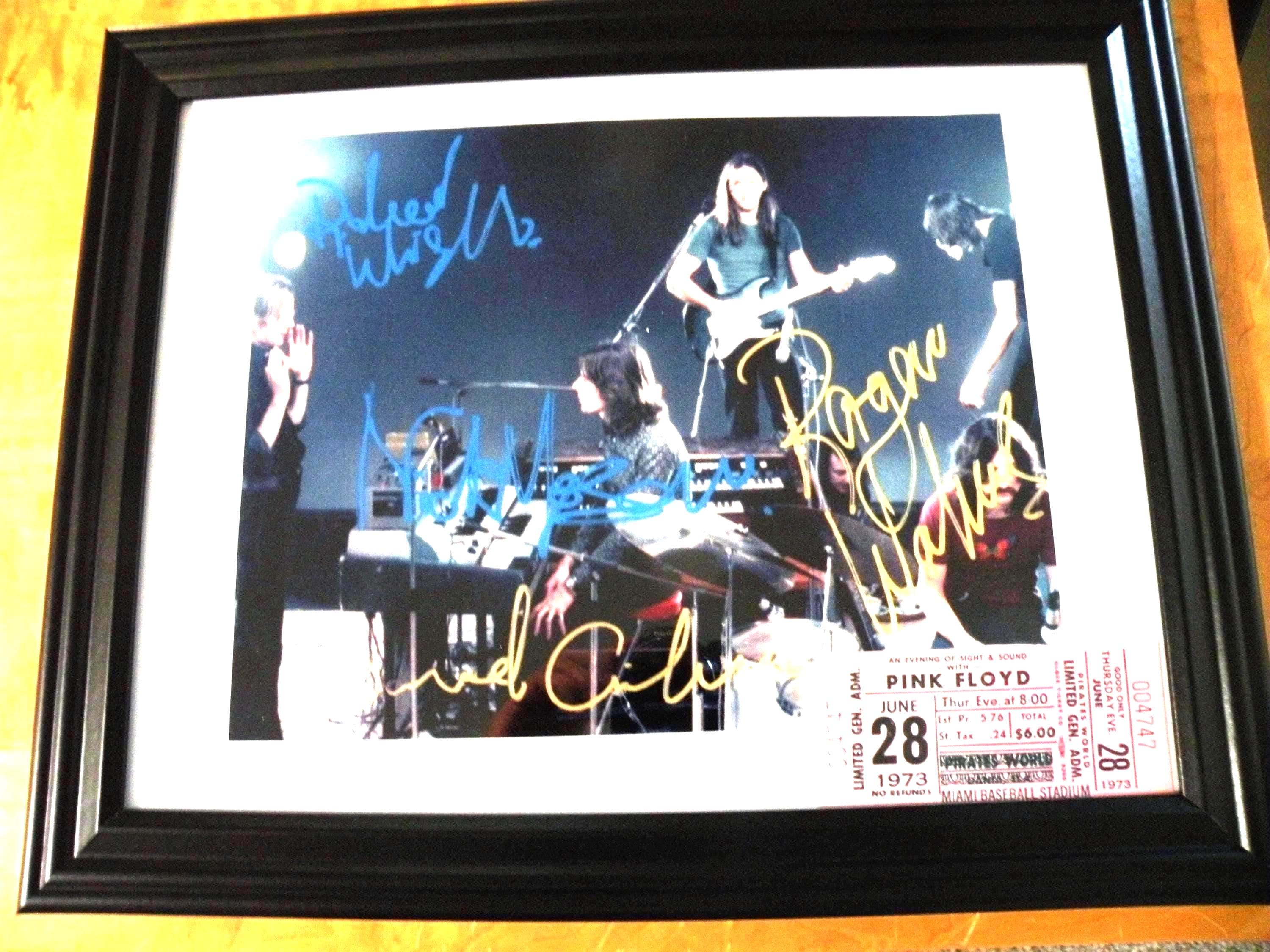 Pink floyd autograph - Etsy 日本