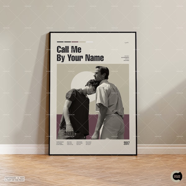 Call Me by Your Name Poster - Etsy