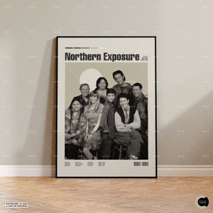 Northern Exposure, Retro Movie Poster, Midcentury Modern, Retro Tv Show Poster, Minimal Movie Art, Best Movies, Custom Movie Poster