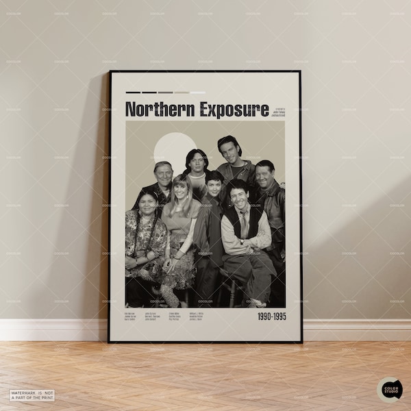 Northern Exposure, Retro Movie Poster, Midcentury Modern, Retro Tv Show Poster, Minimal Movie Art, Best Movies, Custom Movie Poster