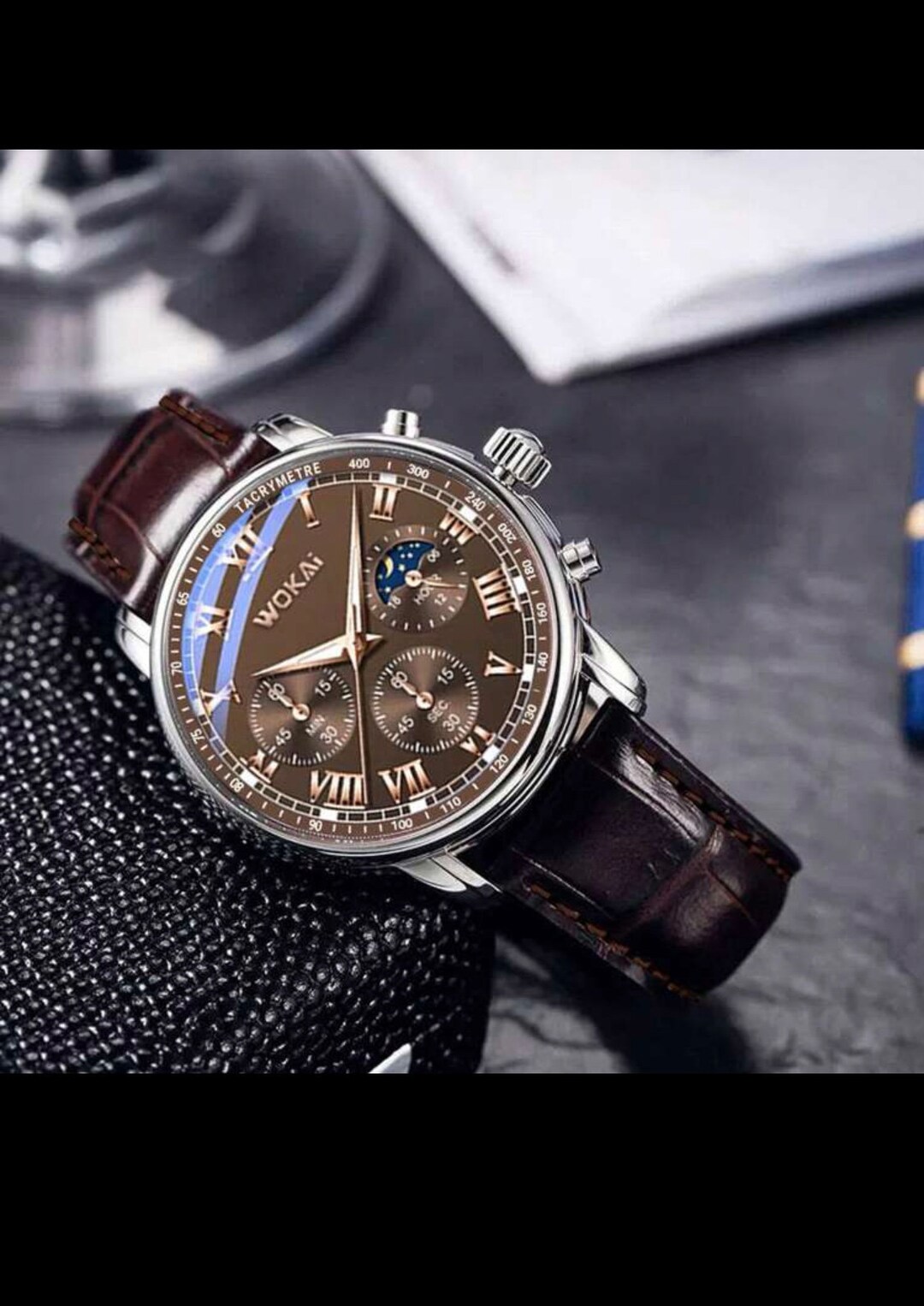 Business Sports Watch Men Quartz Wristwatch Band Male Clock Wrist Shockproof Waterproof Clock main image 1