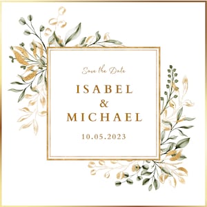 Elegant Digital Save the Date Invitations for Your Special Day