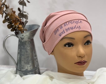 Custom chemotherapy hats