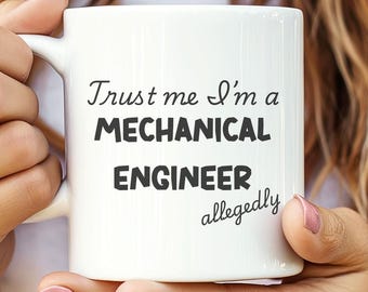 Taza divertida de ingeniero mecánico, taza de café novedosa