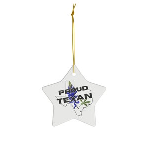 Texas Ornament, Proud Texan Ornament, Texas Christmas, Texas Proud, Texas Gift, Texas Decoration, Home Decor