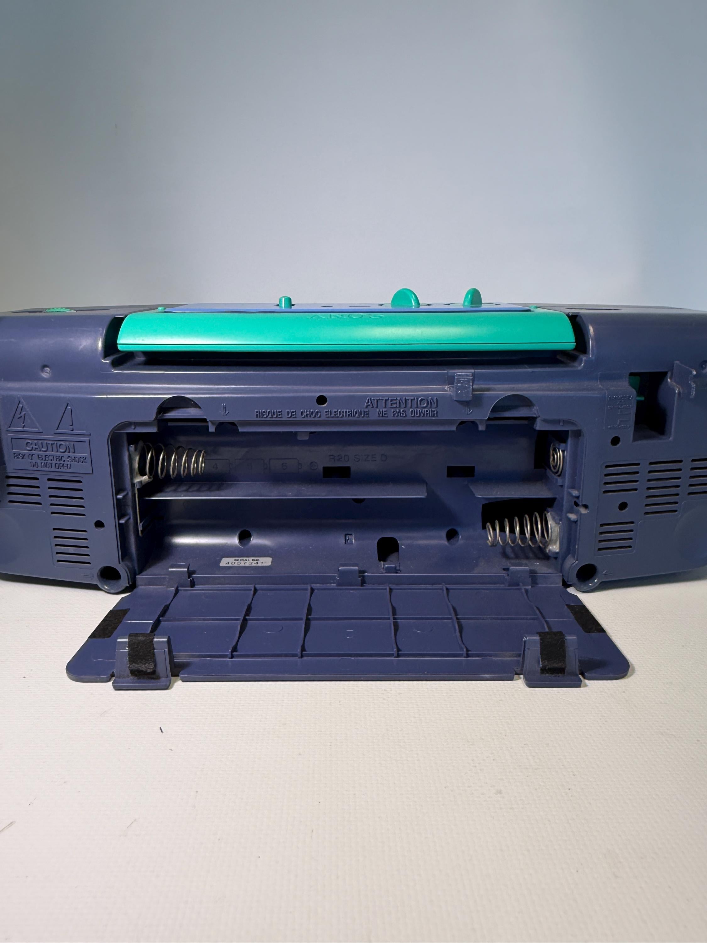 Vintage Sony CFS-E6 Japanese Boombox – 'blue Dream' Portable Radio