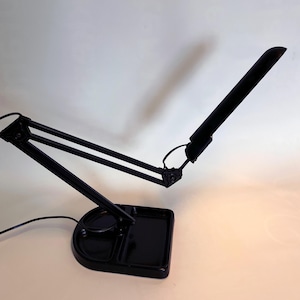 Vintage Lival Global Desk Lamp | Finnish Architect Lamp | Mid-Century Modern Task Light | Adjustable Retro Office Lamp