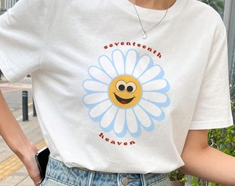 Sjuttonde himlen sjutton inspirerad Kpop-t-shirt