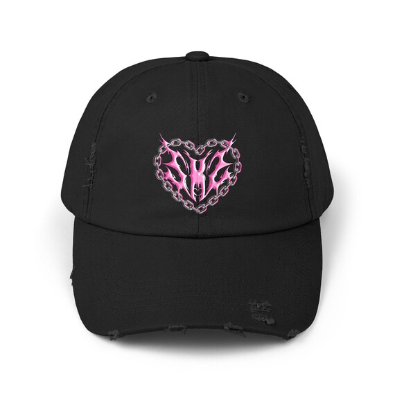 Stray Kids Y2k Metallic Neo Cyber Tattoo Style Heart