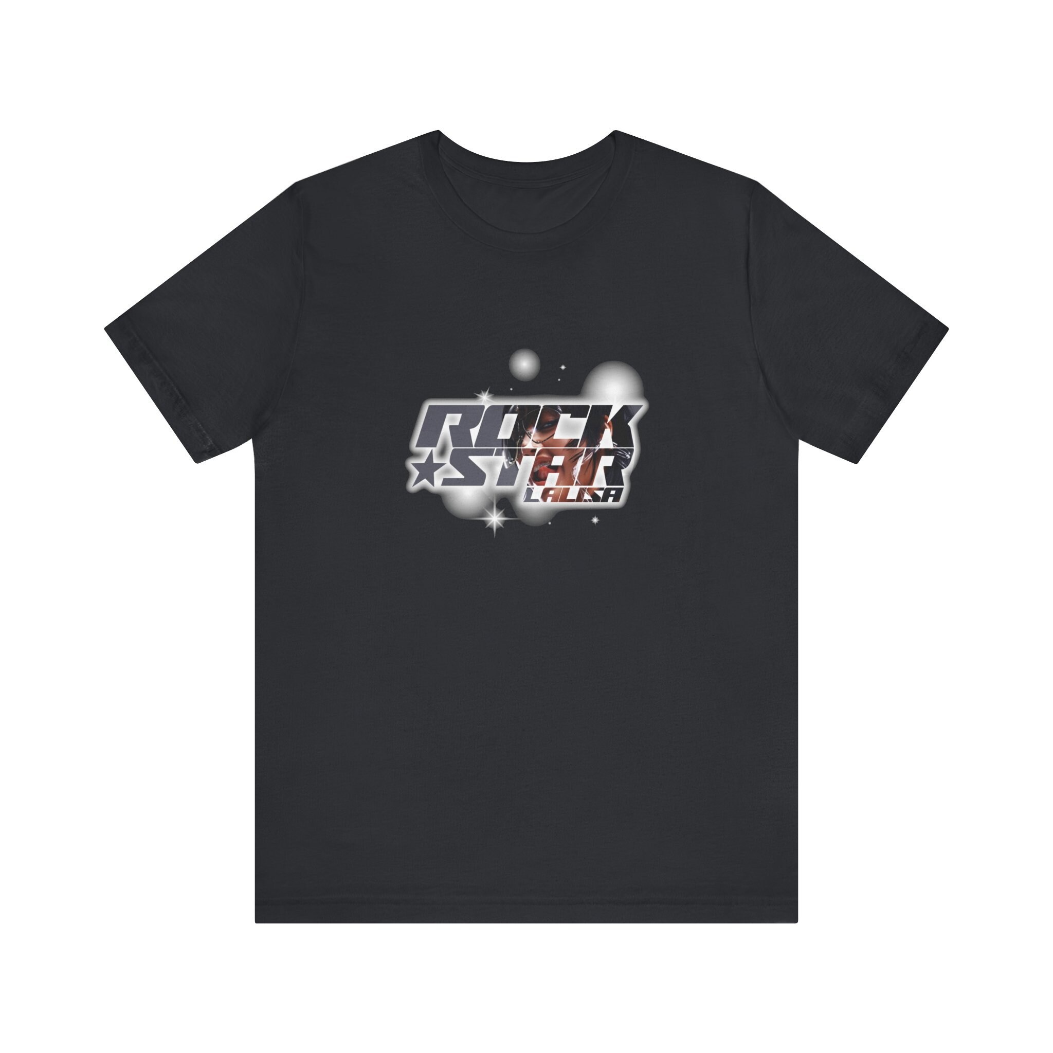 La Lisa Rockstar Graphic Tee - Lisa Blackpink Inspired Kpop La Lisa Rockstar Graphic Tee - Lisa Blackpink Inspired Kpop