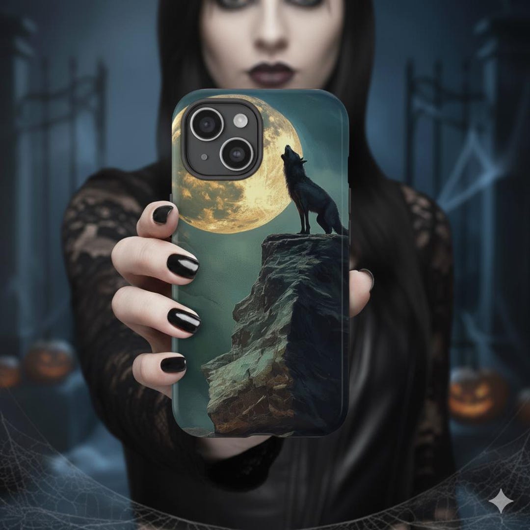 Gothic Werewolf Phone Case for Halloween Horror Film Fan - Iphone ...