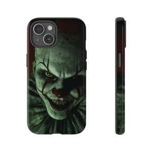 Creepy Clown Phone Case: Gothic Horror Halloween Cover