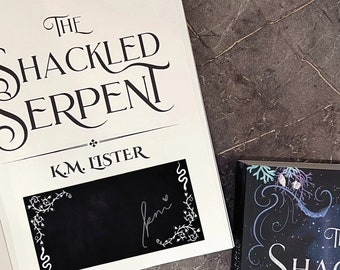 Signed Bookplate by K.M. Lister (4x2 in)