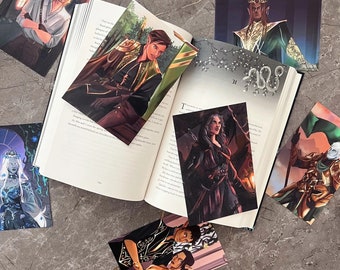 The Shackled Serpent Character Prints