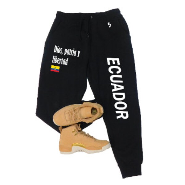 Ecuador Sweatpants / Ecuador shirt / Ecuador Sweat pants Map / Ecuador Jersey / Grey Sweatpants / Black Sweatpants / Ecuador Poster