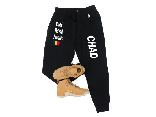 Chad Sweatpants / Chad Shirt / Chad Sweat Pants Map / Chad Jersey