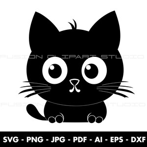 Kitten svg, Cat Kitten Svg, Cat SVG, Animal SVG, Cat Lover svg, Animal Lover Svg, Cut File Cricut, Silhouette, Cat Mama svg, Dxf, png ai