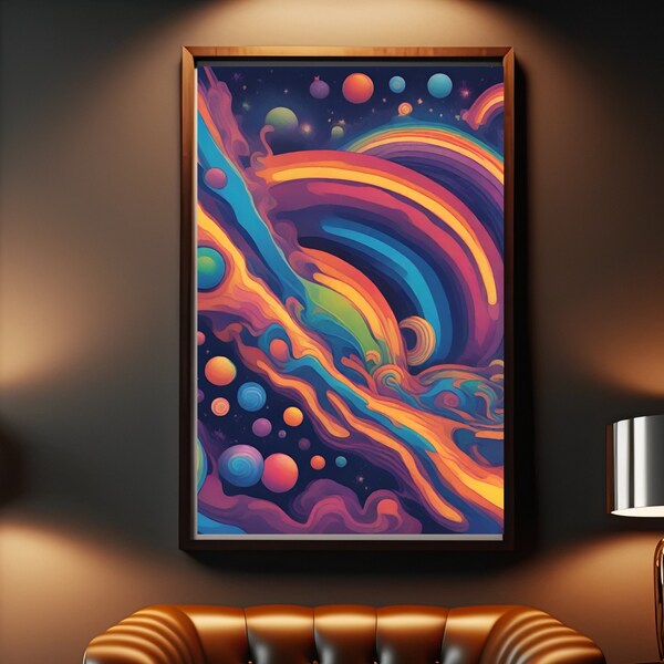 Galaxy Wall Art Etsy