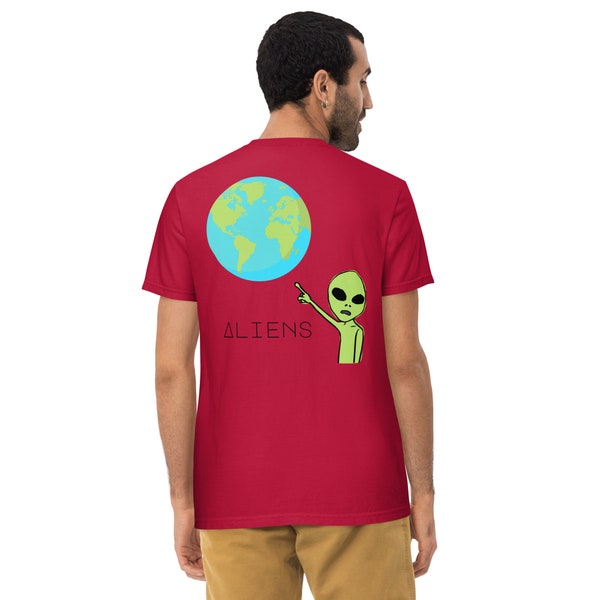 Alien Pocket T, 100% Cotton T-shirt