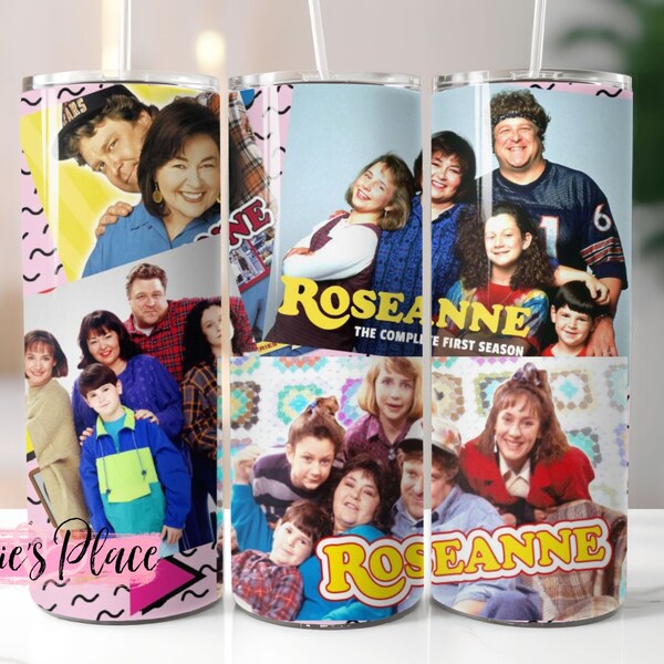 20oz roseanne tumbler, roseanne tv show, made in the 80s, made in the 90s, 80s kid, 90s kid, personalized mom gifts, nostalgic gifts