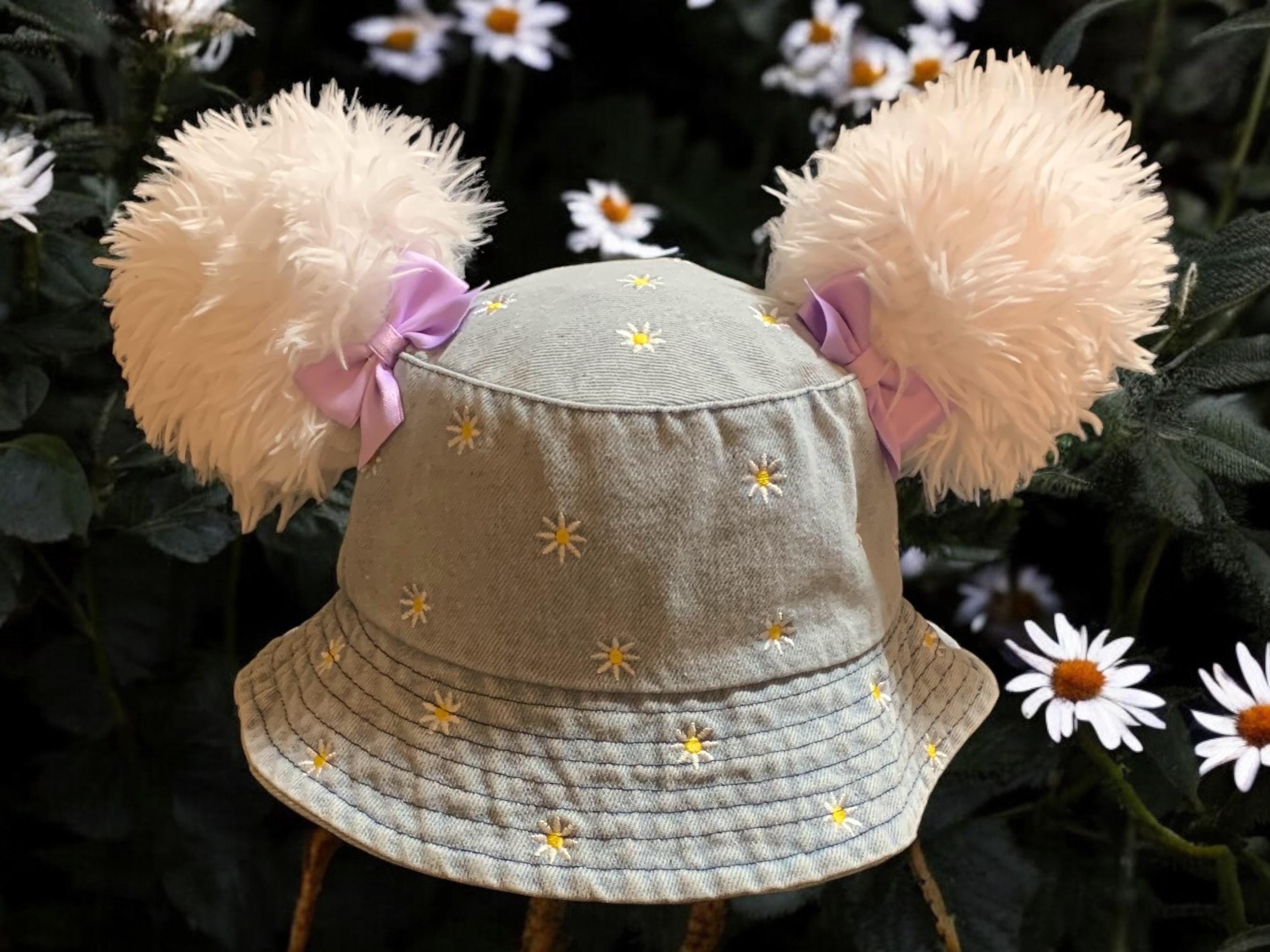 Disney “Disneyland” Daisy Mickey Ear Denim Bucket Hat Here is a look at a new Mickey Ear Bucket Hat for Babies  main image 2