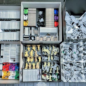 Black Rose Wars + Rebirth Insert/Organizer for Everything in 3 Boxes - SLEEVED