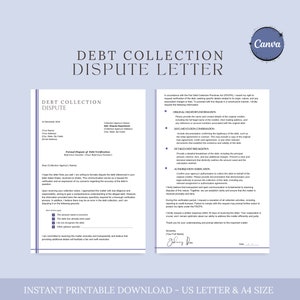 Carta de disputa de cobro de deudas, Carta de disputa de deudas, Plantilla de carta de disputa de cobro de deudas, Plantilla de carta de disputa de deudas, Validación de deudas