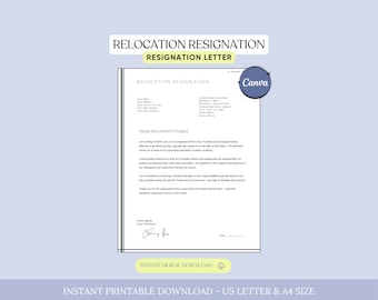 Modèle de lettre de démission de réinstallation, lettre de démission professionnelle, lettre de préavis de 2 semaines, lettre de démission du conjoint, départ de mon emploi