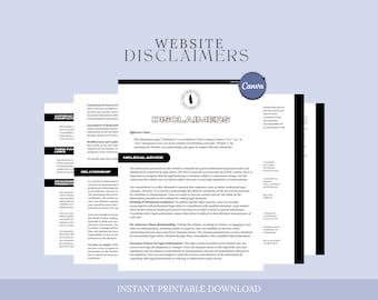 Disclaimers Statement,Website Disclaimers, Terms of Use, Terms and Conditions, Website Legal Pages, User Agreement, Website Legal Statement