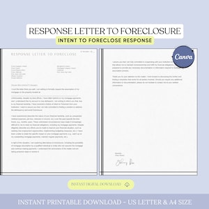 Carta de respuesta a la ejecución hipotecaria, Carta de morosidad hipotecaria, Respuesta a la carta de ejecución hipotecaria, Citación de ejecución hipotecaria, Carta de suspensión de la ejecución hipotecaria
