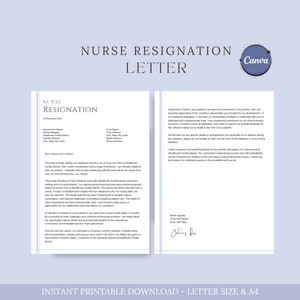Carta de renuncia de enfermera, licencia de trabajo de enfermera, renuncia de trabajo, nueva oferta de trabajo, salida del hospital, profesional de la salud, proveedor de atención médica, enfermera registrada