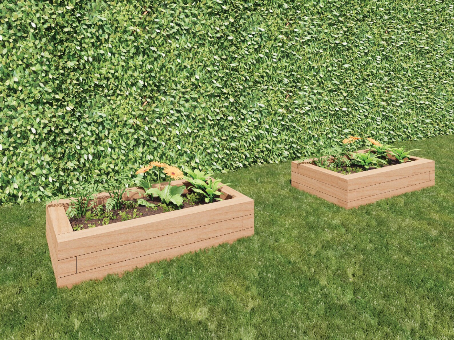 DIY Raised Bed Garden Box Plans - Simple, Strong, and Beautiful - With Step-by-step Instructions ...