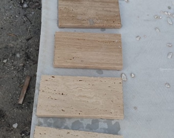 Natural Travertine Stone Samples: DIY Projects