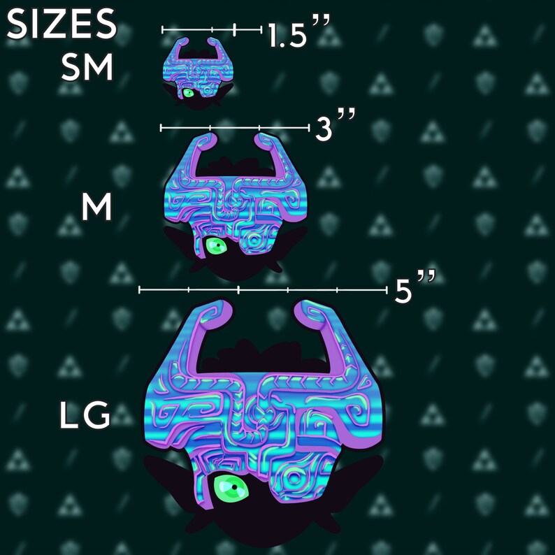 The Legend of Zelda - Vaporwave Midna Sticker - Etsy