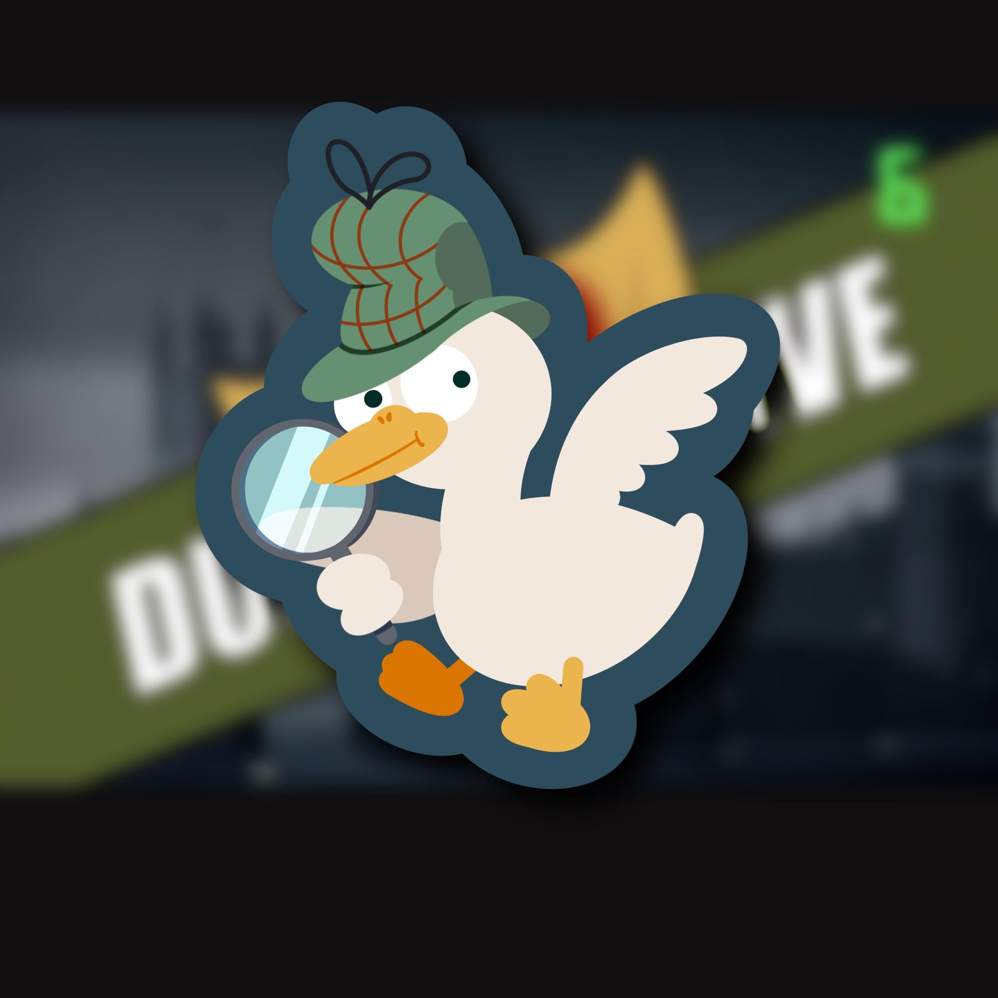 Ducktective - Gravity Falls Sticker - Etsy