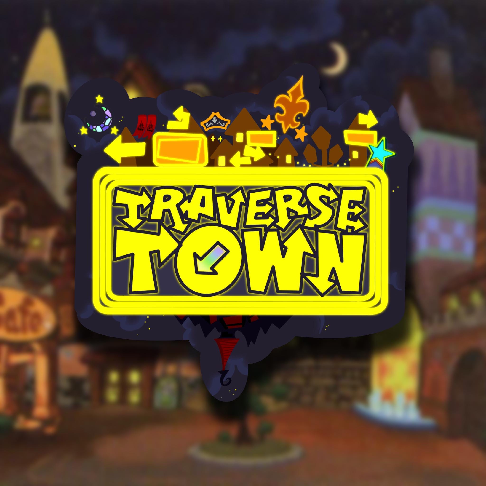 Traverse Town - Kingdom Hearts Stickers - Etsy