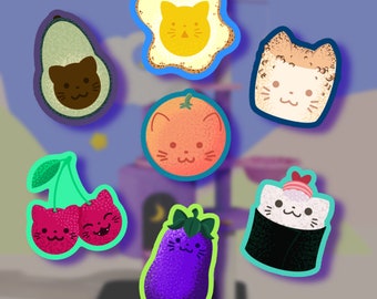 Cat Food Stickers
