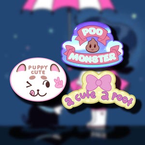 Puppycat Accessories - Bee and  Puppycat Sticker