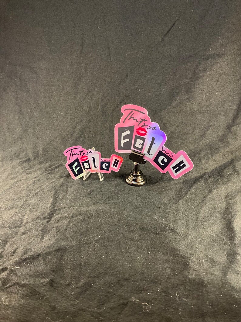 Mean Girls- so Fetch + Burn Book Stickers - Etsy