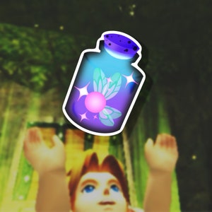 The Legend of Zelda - Fairy Bottle Sticker