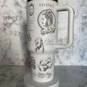Post Malone fan tumbler