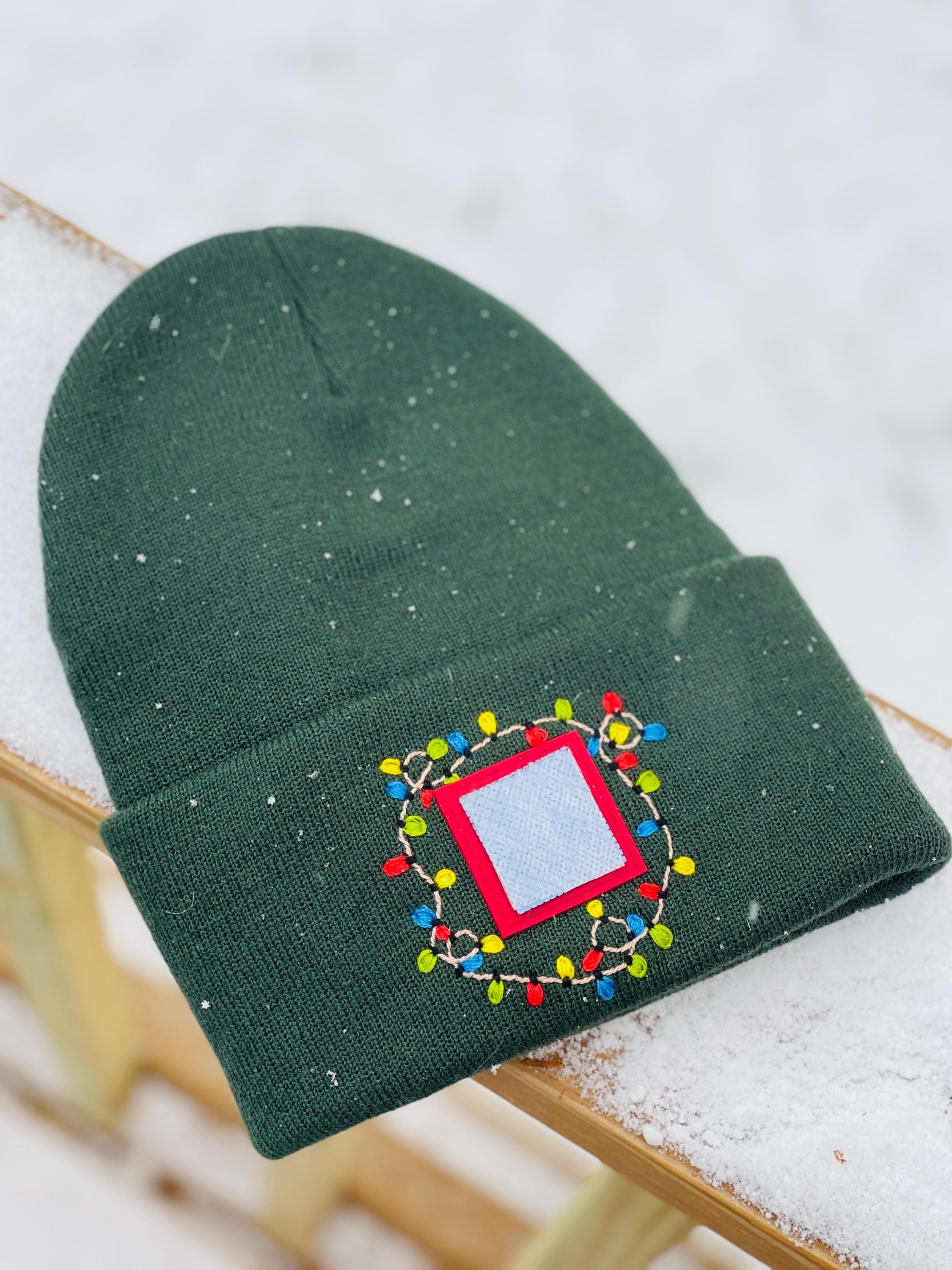Green Embroidered Carhartt Beanie - Etsy display picture 3