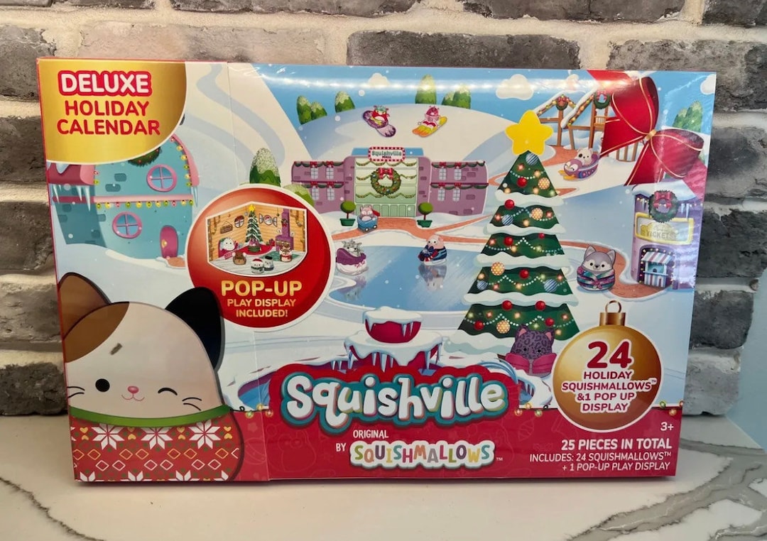 2023 Squishville Advent Calendar Squishmallows Holiday 24 Etsy