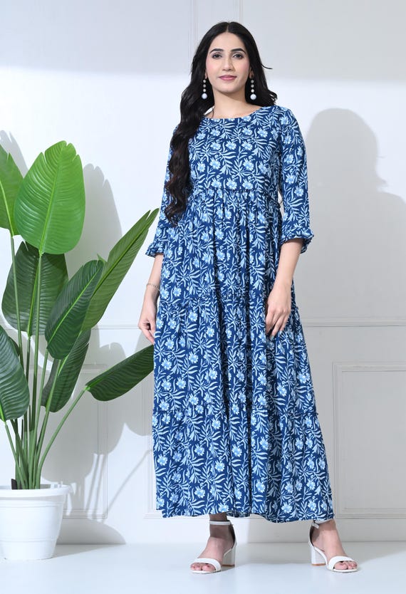 anarkali dresses for pregnant ladies Buy 2pc. Maternity Anarkali Kurta with Dupatta