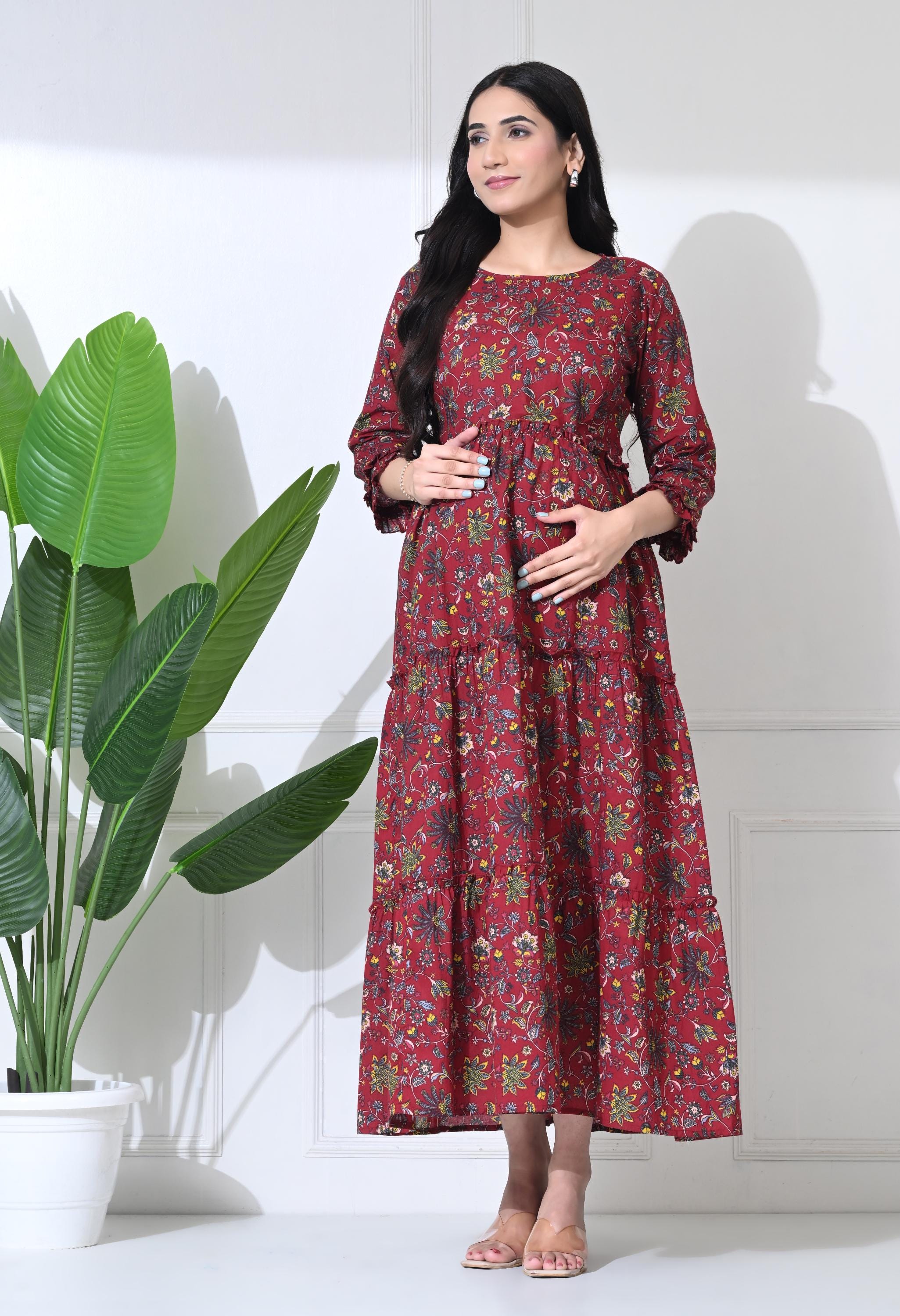 Linen Anarkali Dress - Etsy