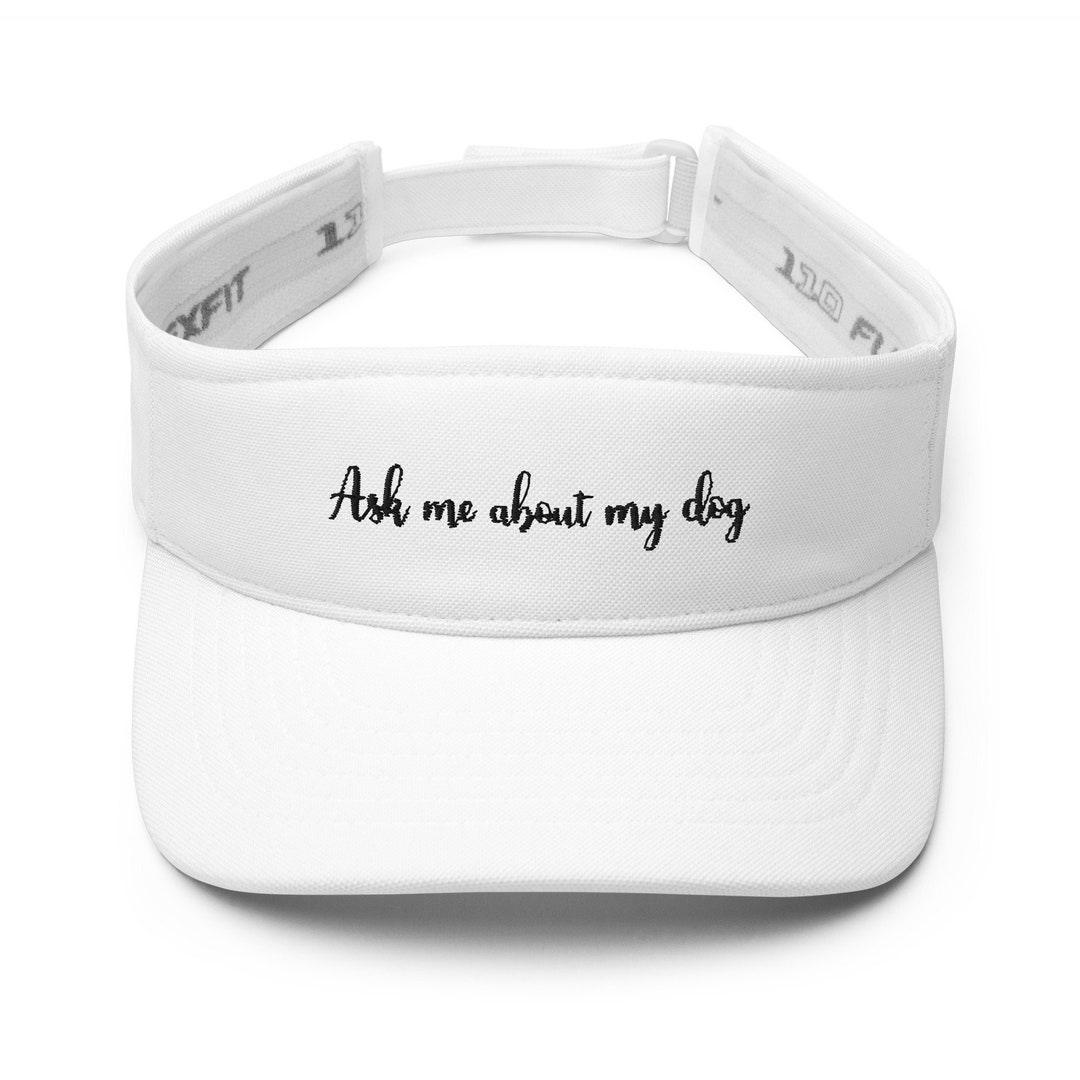 Cute Dog Mom Embroidered Visor Dog Mom Era Visor Dog Mom Gift