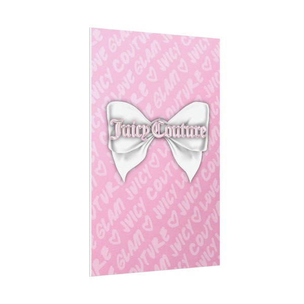 Pink Juicy Couture Rolled Posters