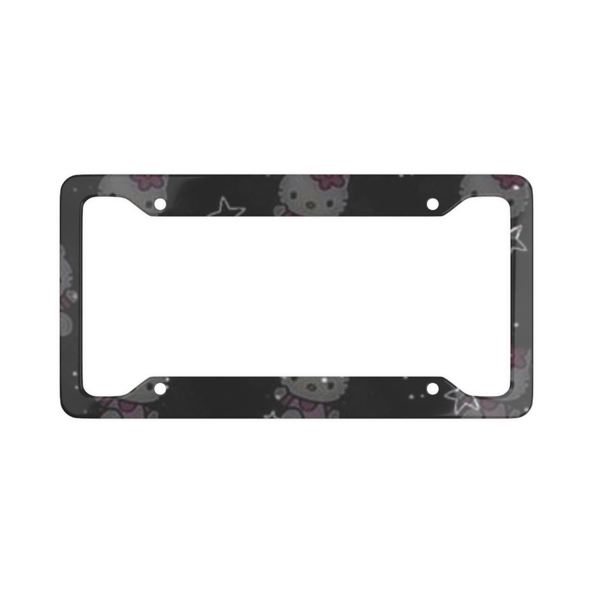 Hello Kitty License Plate Frame Etsy