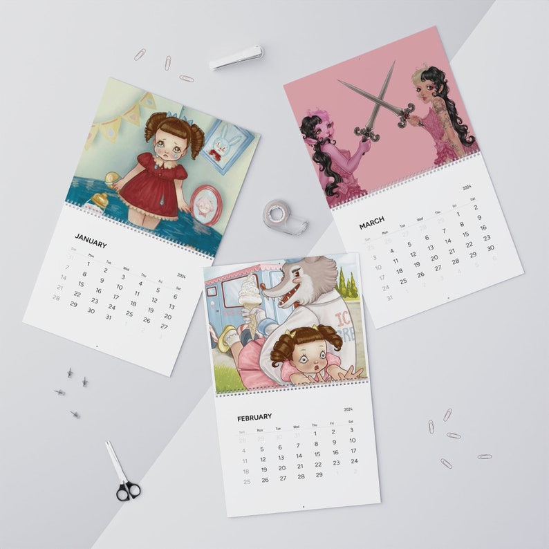 Melanie Martinez Wall Calendars 2024 Etsy Denmark
